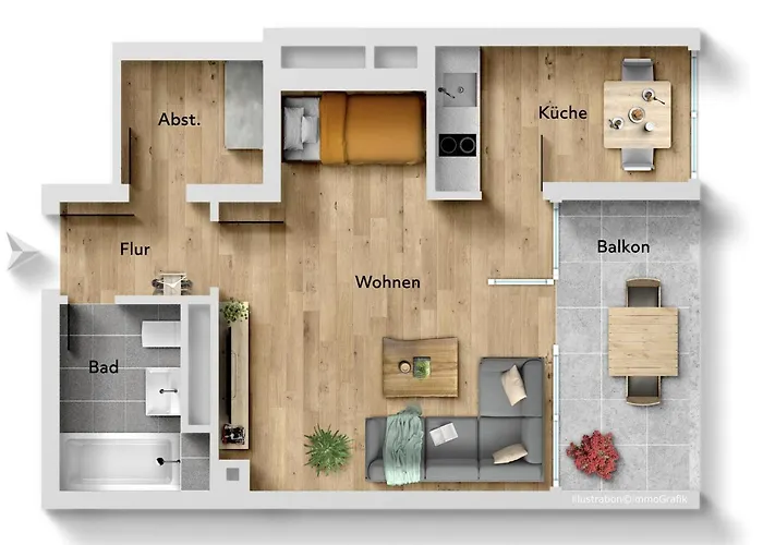 Appartamento Seenest 'paradies' Mit Parkplatz